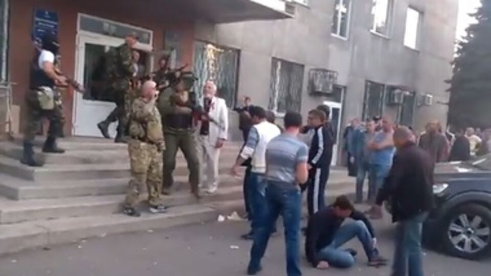 Батальон "Днепр" прибыл в Красноармейск сегодня днем