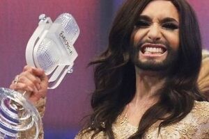 Победительница "Евровидения" 2014 Кончита Вурст