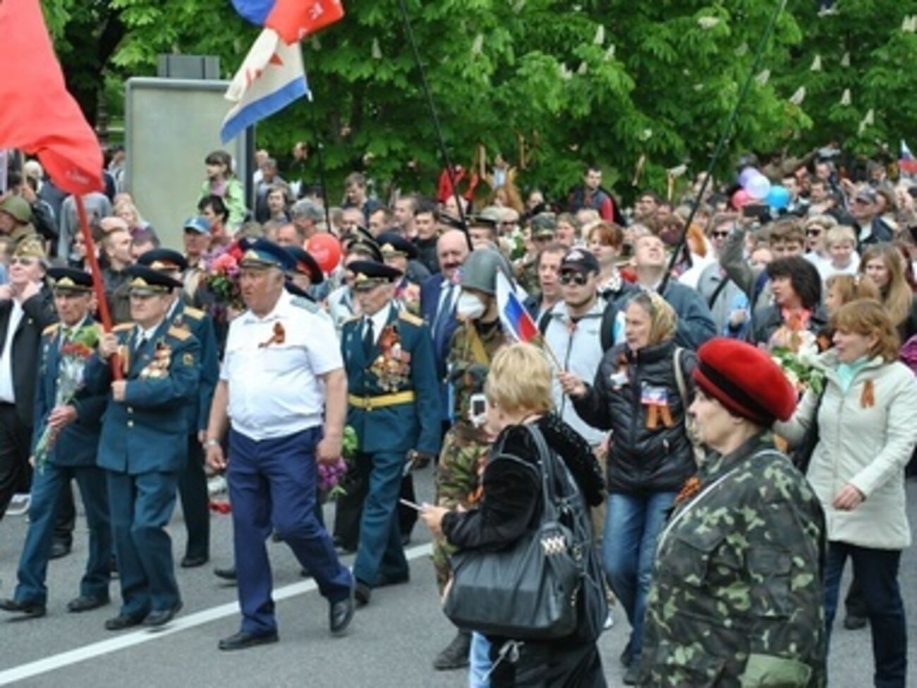 Майские праздники в Донецке прошли неспокойно