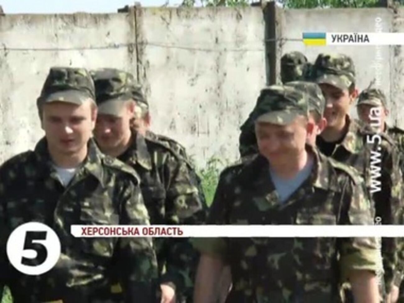 Херсонские мужчины используют свой военный опыт для охраны территории области