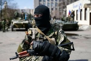 Под Донецком был замечен блокпост террористов с гранатометами