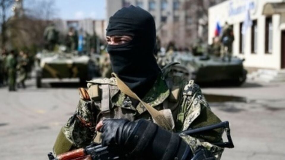 Под Донецком был замечен блокпост террористов с гранатометами