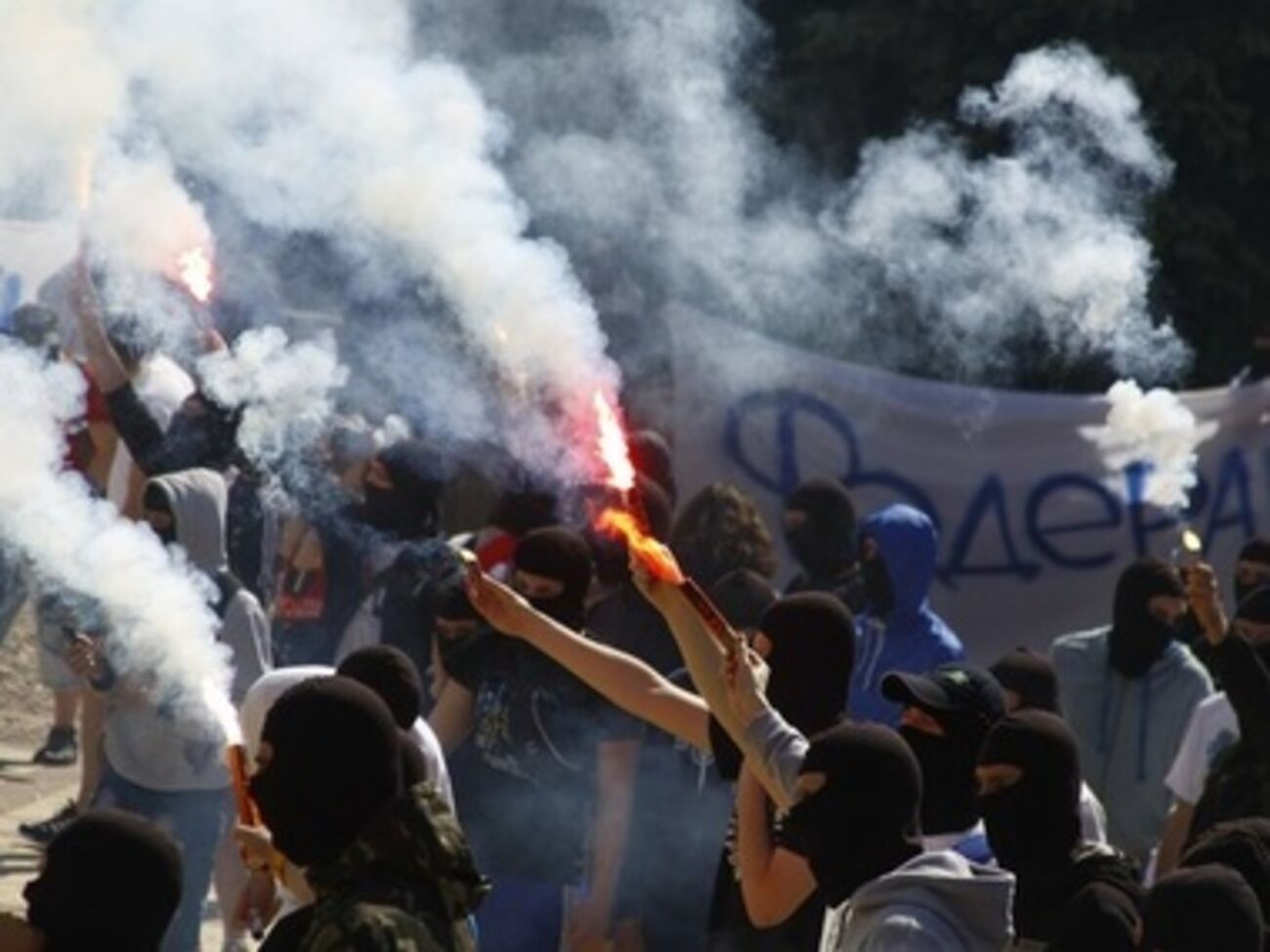 Ультрас убедили Федерацию футбола провести финал Кубка Украины со зрителями. Фоторепортаж