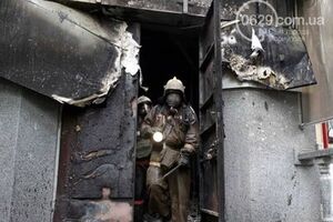 В сгоревшем здании нашли труп