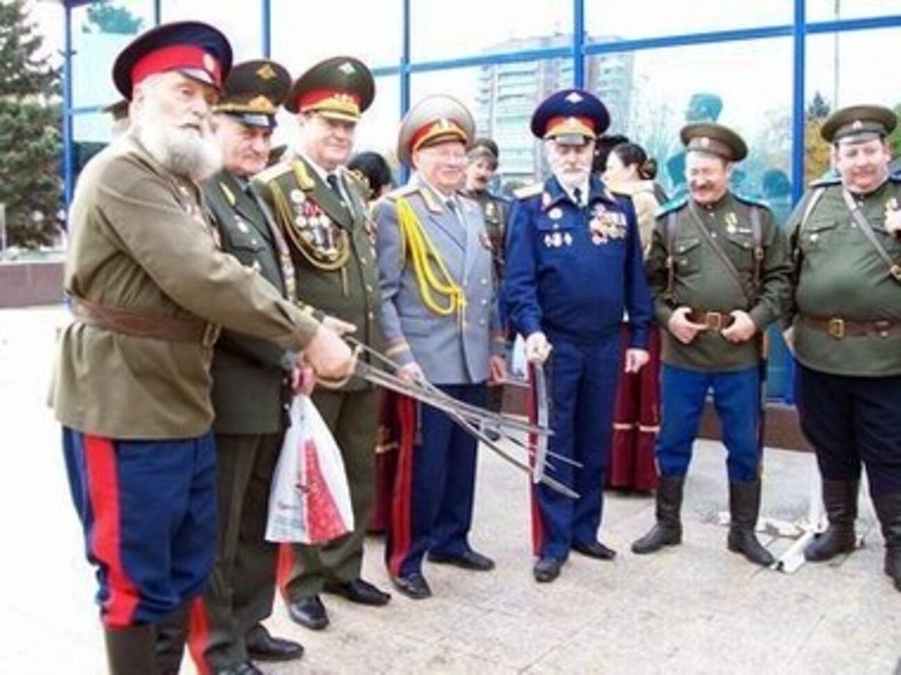 Донские казаки въехали в Украину, как к себе домой