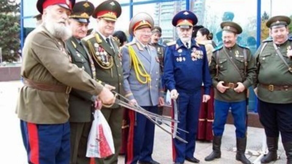 Донские казаки въехали в Украину, как к себе домой