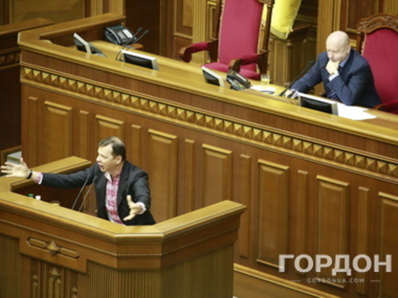 Александр Турчинов заинтересовался судьбой сепаратиста Валерия Болотова после выступления Олега Ляшко