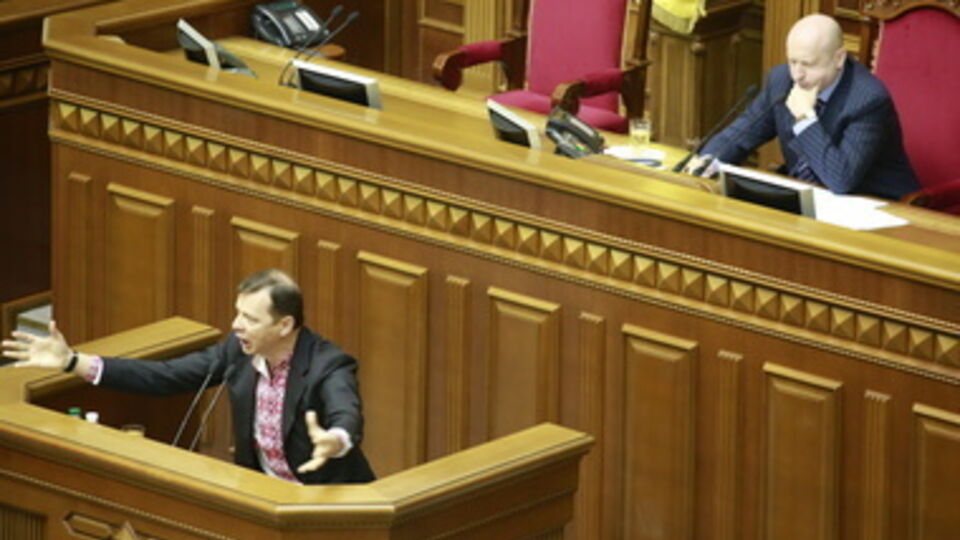 Александр Турчинов заинтересовался судьбой сепаратиста Валерия Болотова после выступления Олега Ляшко