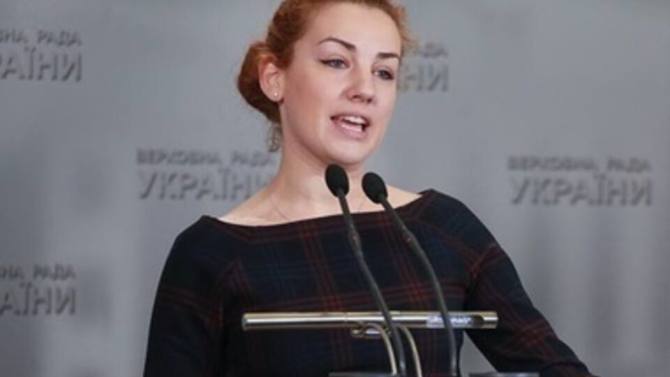 Депутат Верховной Рады из фракции "Батьківщина" Леся Оробец