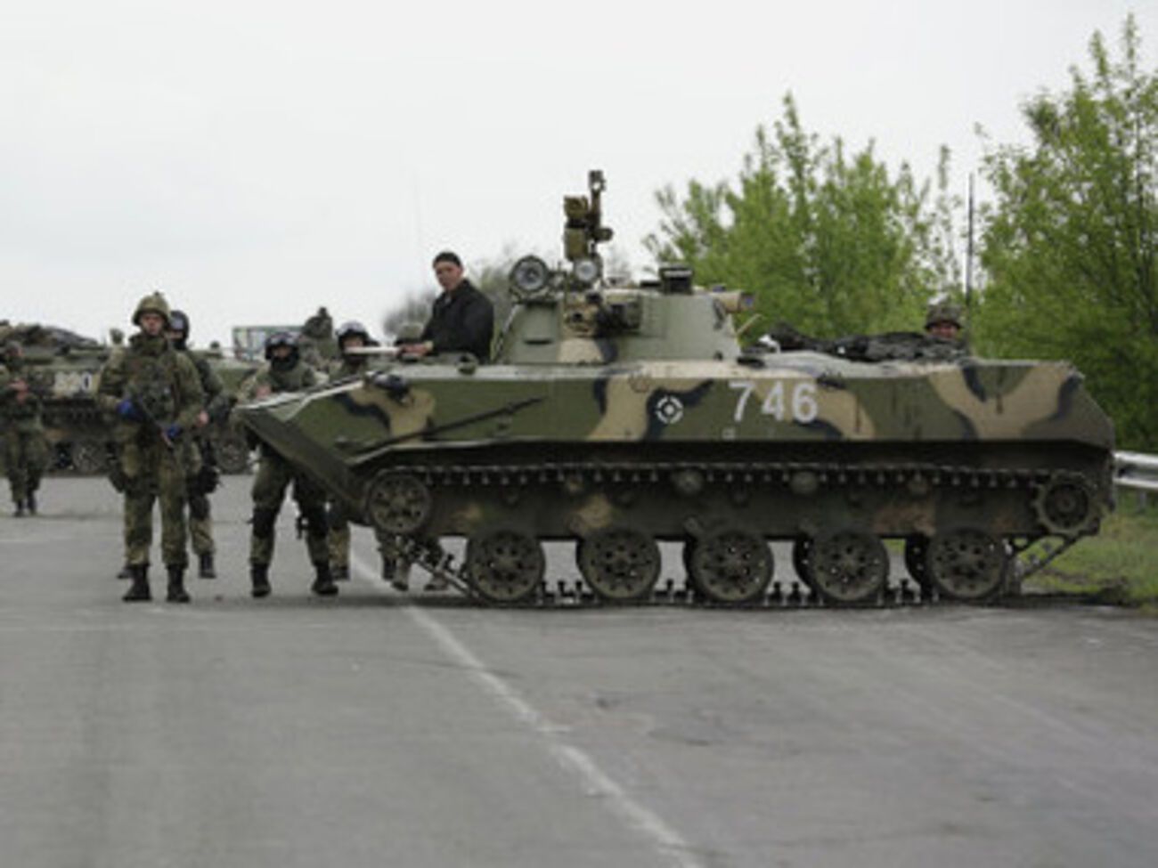 В 30 км от Краматорска идет бой