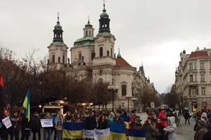 Прага поддержала Евромайдан еще 24-го ноября