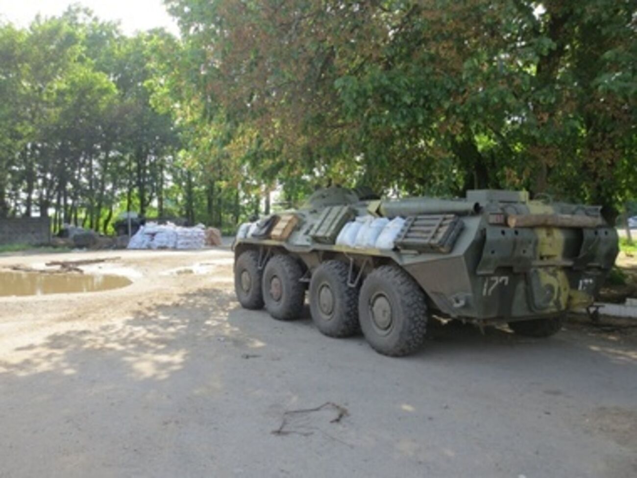 Антитеррористическая операция длится в Донецкой области больше месяца