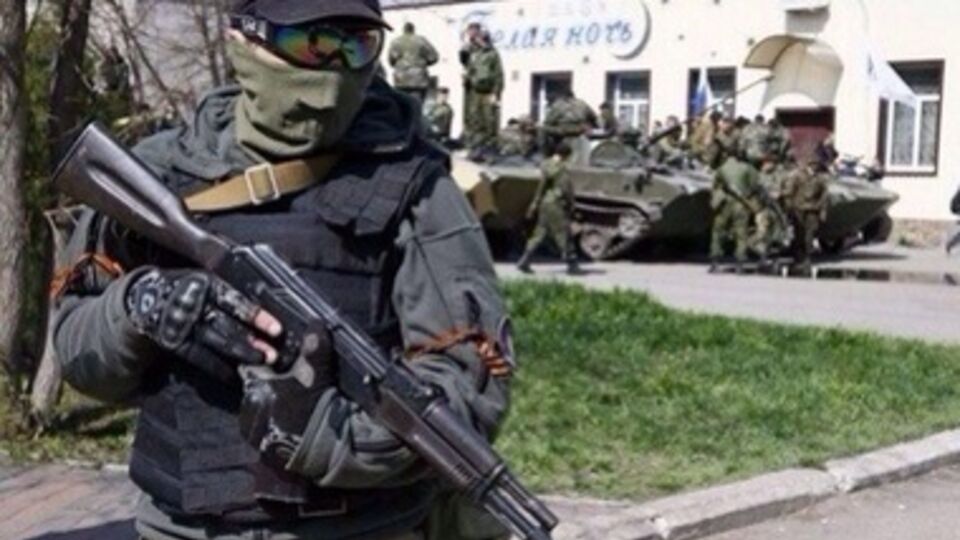 В Славянске идет бой между террористами и Нацгвардией