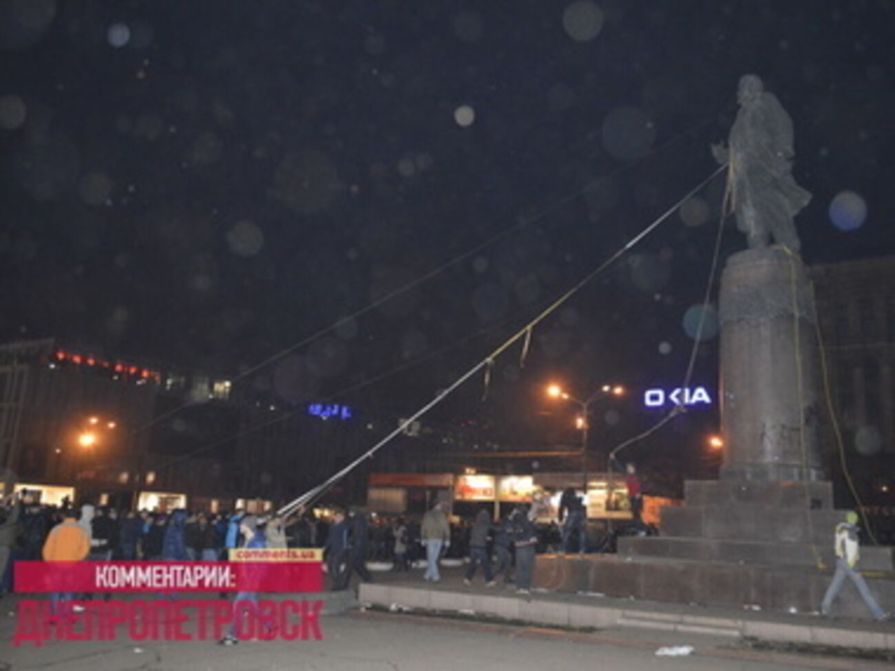 В Днепропетровске решают, оставлять площади имя Ленина или переименовать в "Героев Майдана"&nbsp;