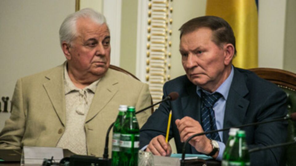 Леонид Кравчук и Леонид Кучма