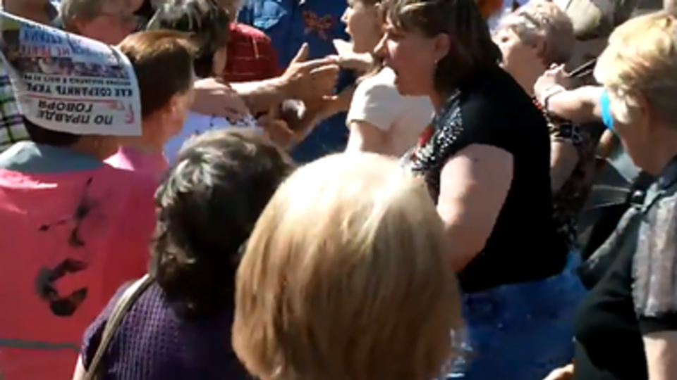 Драка началась во время выступления Валерия Отченко