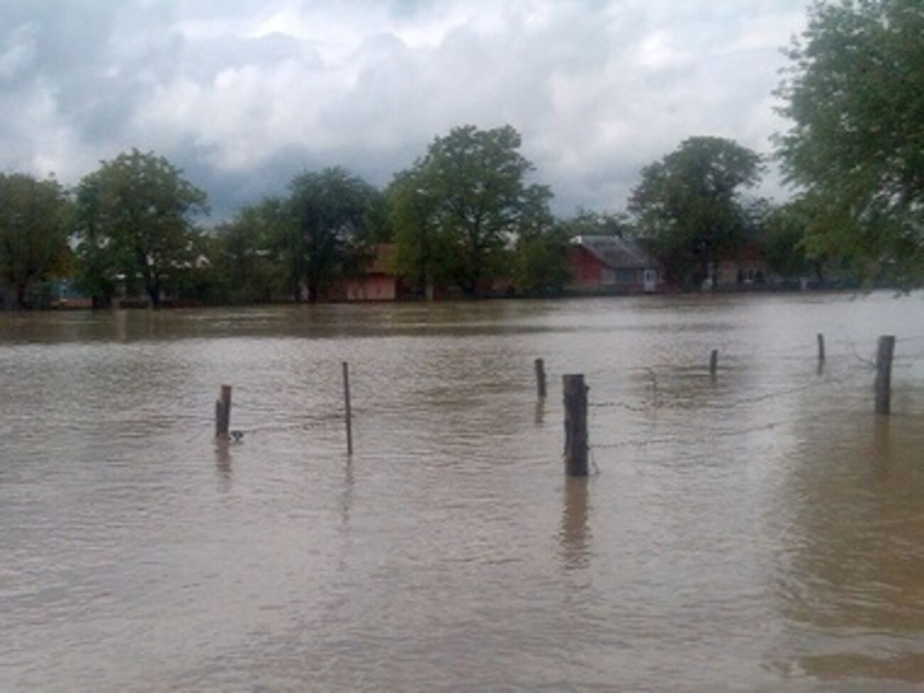 Наводнение во Львовской области