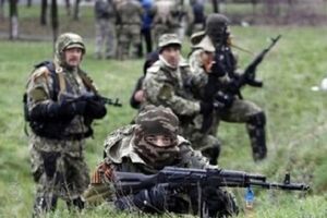 Бой между украинской армией и террористами закончился потерями для последних