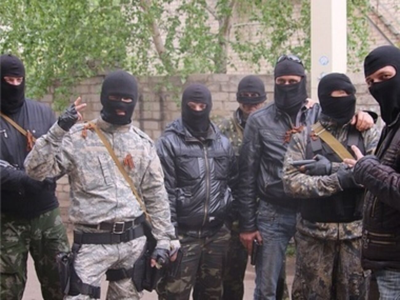 Сепаратисты перед началом АТО