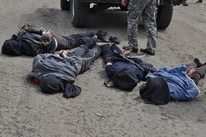 Сепаратисты были задержаны на одном из блокпостов
