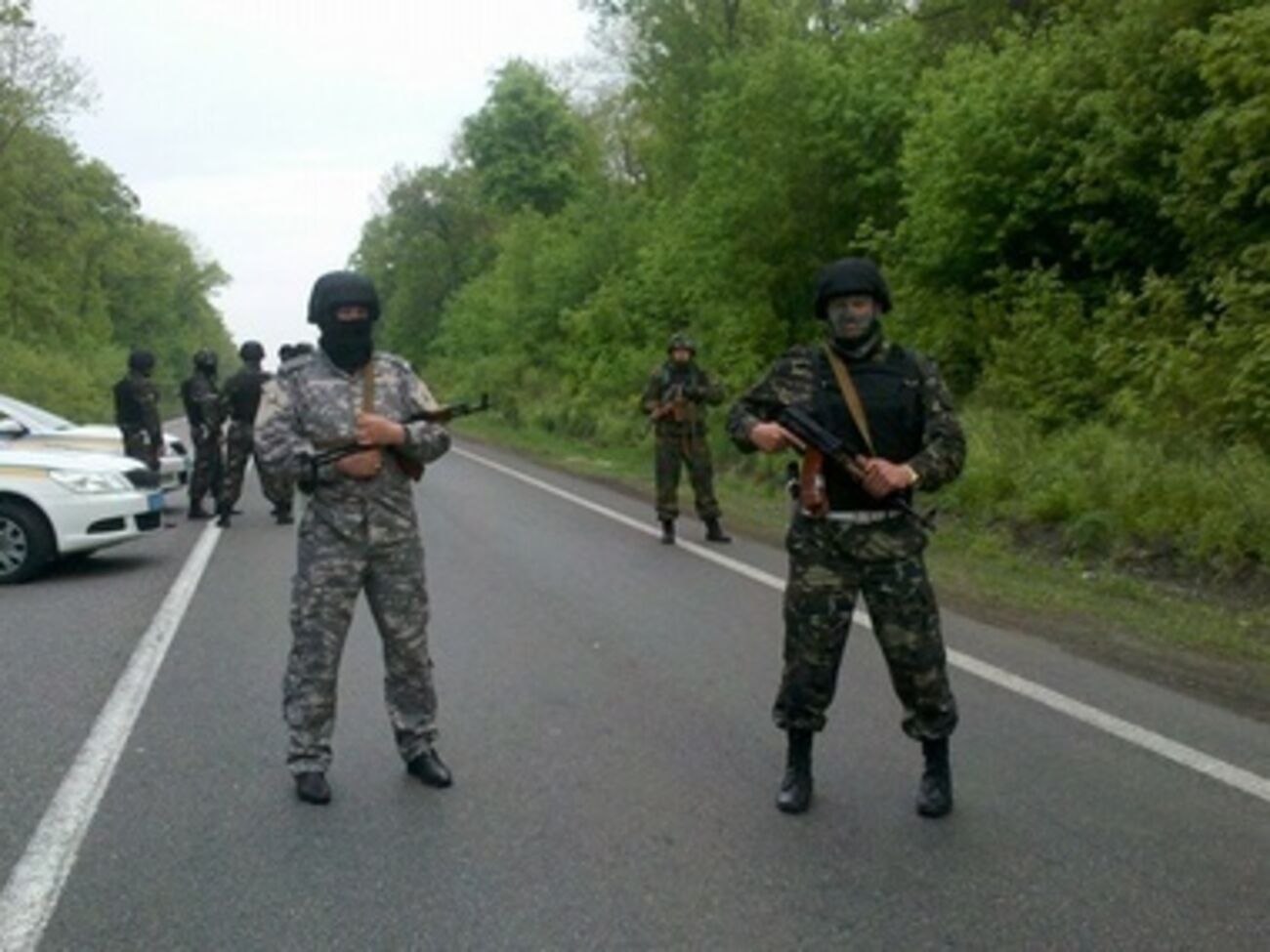 Журналисты ехали на встречу с "народным мэром" Славянска