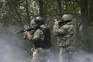 Один военный легко ранен, погибших среди украинских силовиков нет
