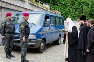 Микроавтобус служил Киевской Патриархии с 2006-го года
