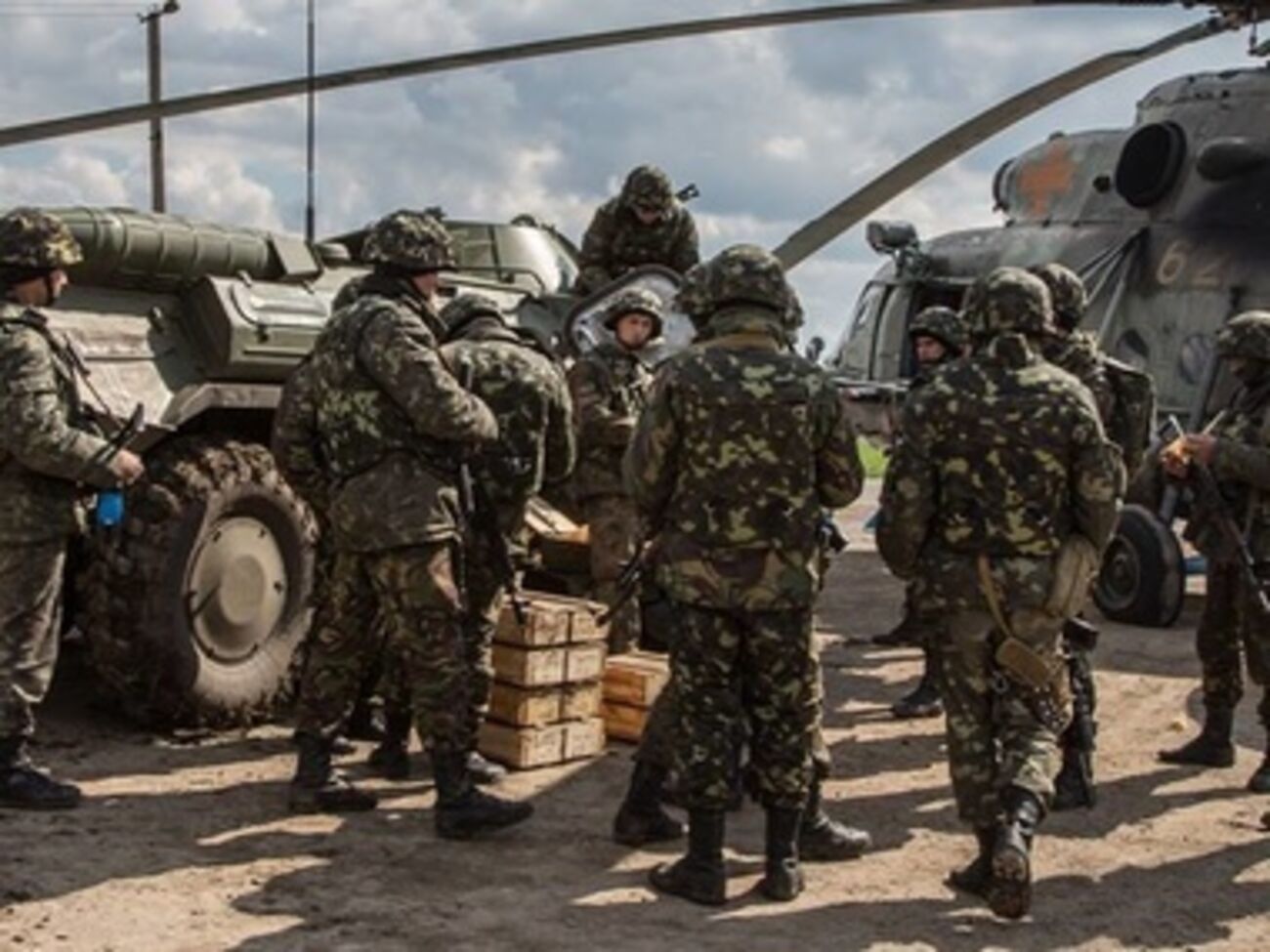 Антитеррористическая операция на востоке Украины продолжается