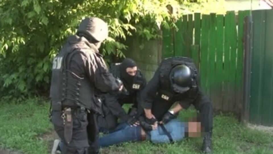 Фото с места задержания