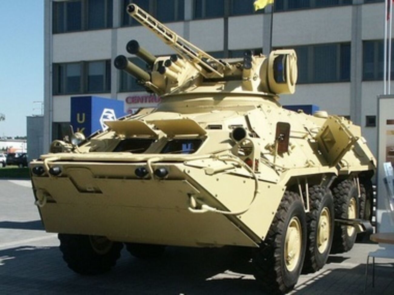 БТР-3Е --- современный украинский бронетранспортер, разработанный харьковским КБ им. Морозова