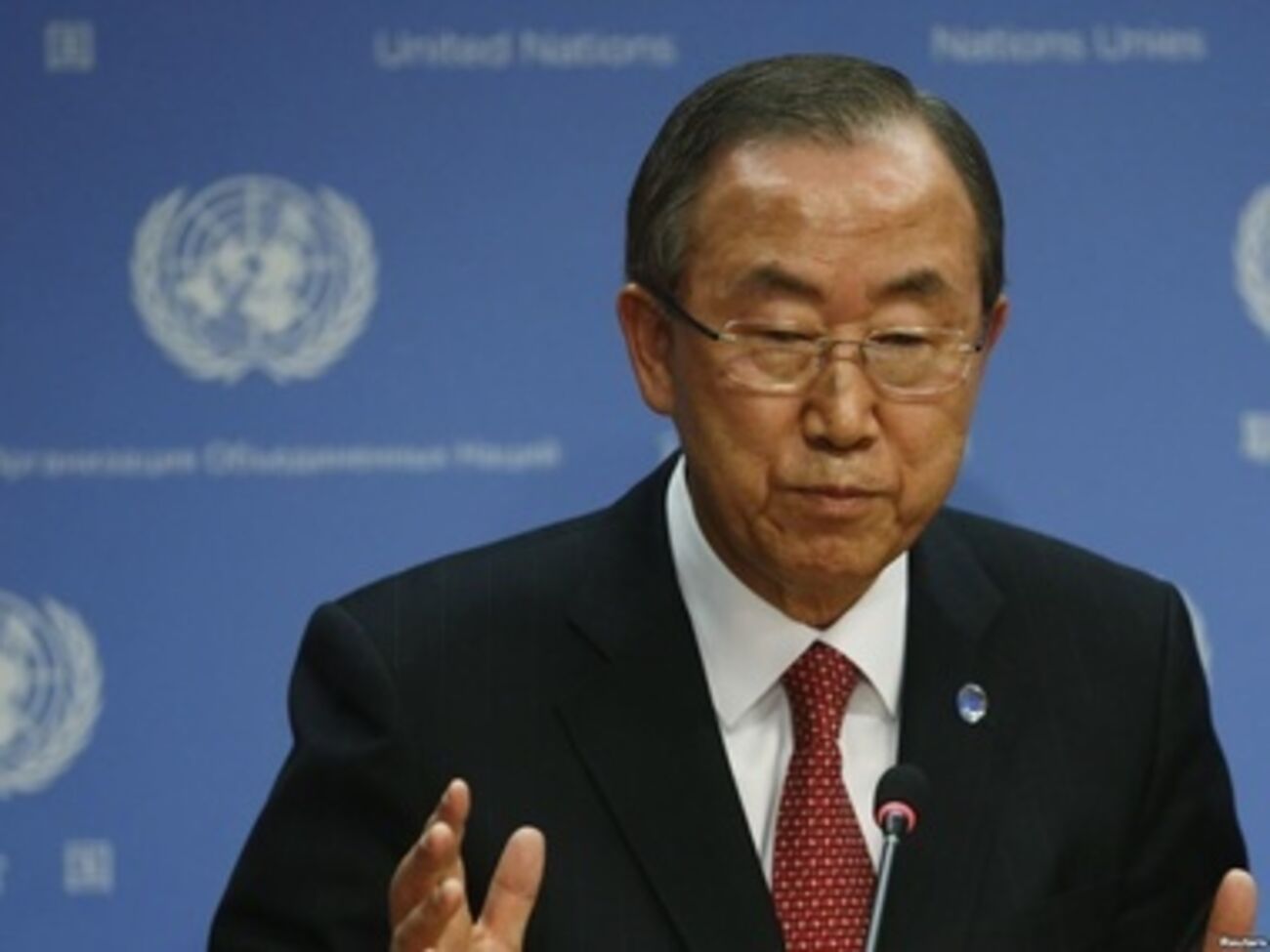 Пан Ги Мун опасается за мирное проведение выборов в Украине