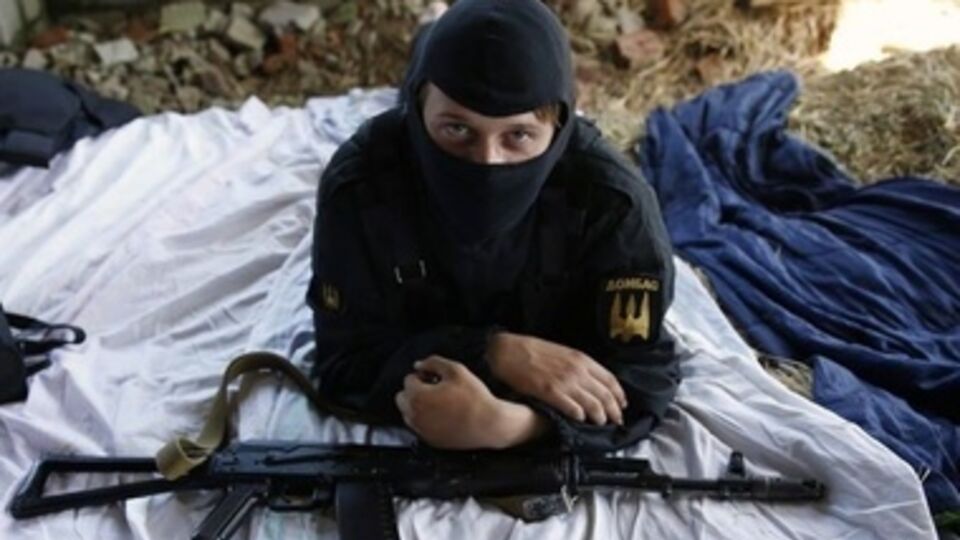 Один из оставшихся в живых бойцов батальона "Донбасс" Артур