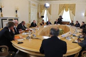 Владимир Путин на пресс-конференции с руководителями ведущих зарубежных информационных агентств