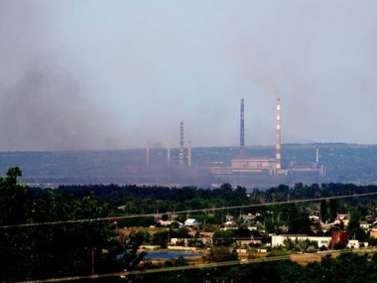 В Славянске идет перестрелка