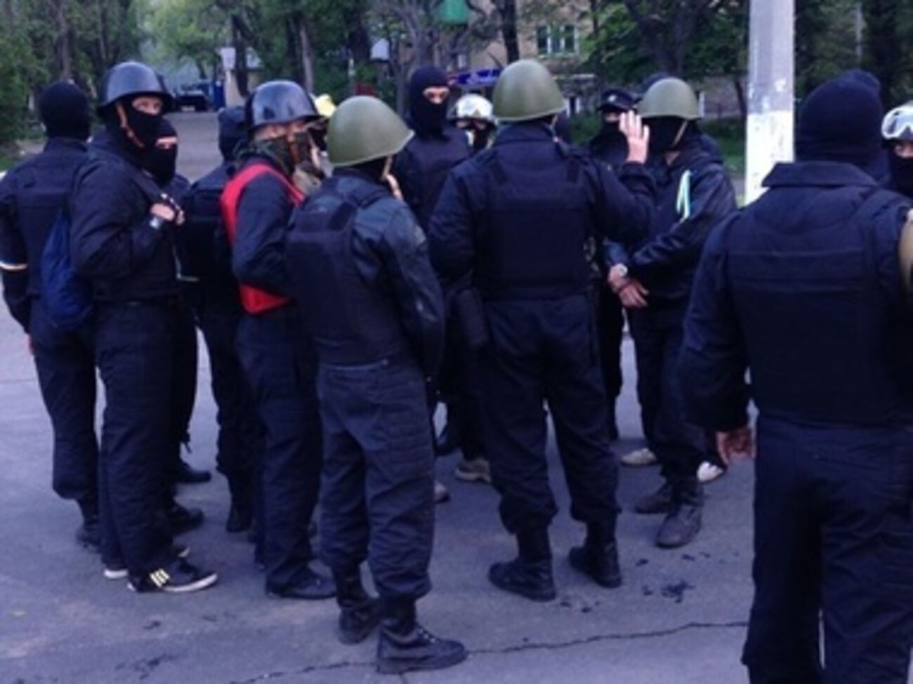 Бойцы батальона "Донбасс"