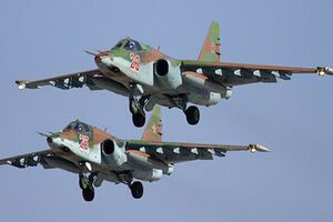 Су-25, российские штурмовики для нанесения ударов по наземным целям