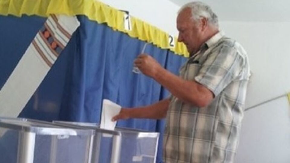 Избирательный участок в Херсонской области