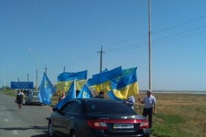 Крымчане приехали голосовать на Херсонщину