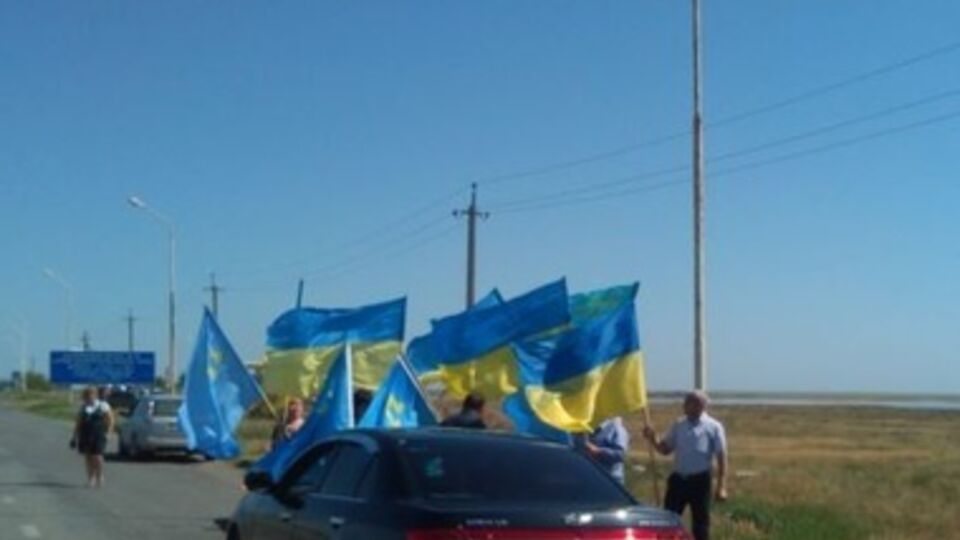 Крымчане приехали голосовать на Херсонщину