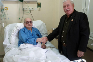 Войцех Ярузельский и Лех Валенса, сентябрь 2011