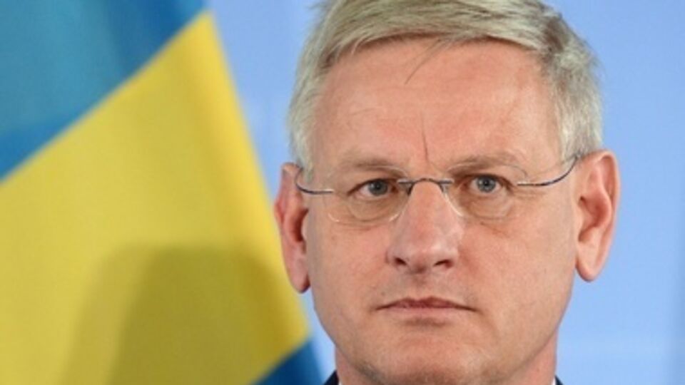 Министр иностранных дел Швеции Карл Бильдт поздравил Петра Порошенко с "чистым" результатом