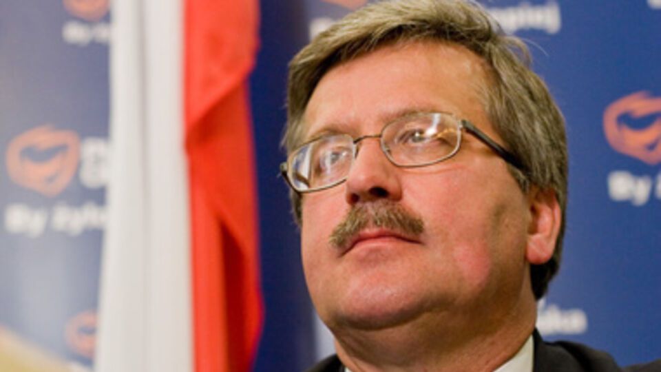 Бронислав Коморовский выразил поддержку европейского вектора Украины