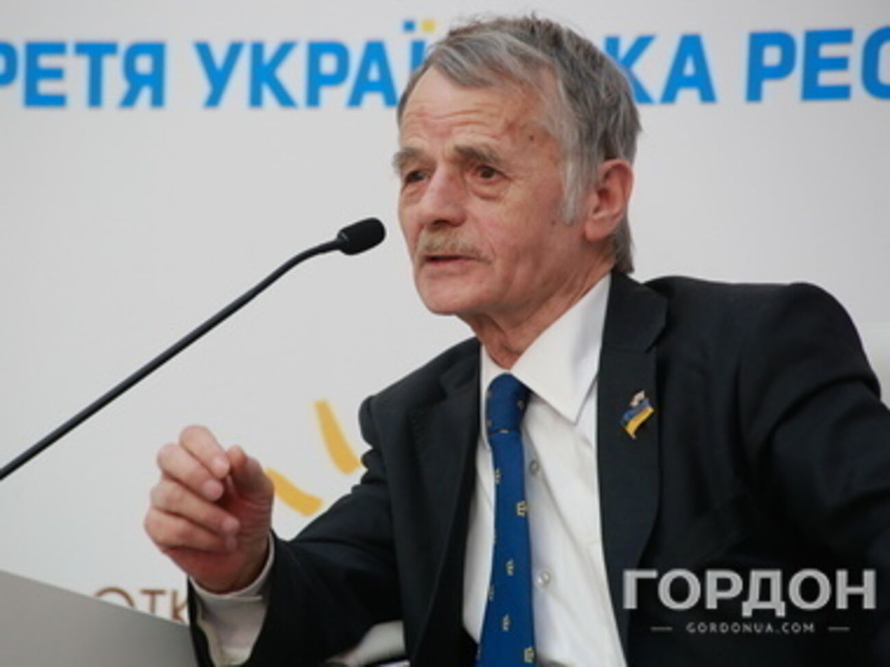 Лидер крымскотатарского народа Мустафа Джемилев