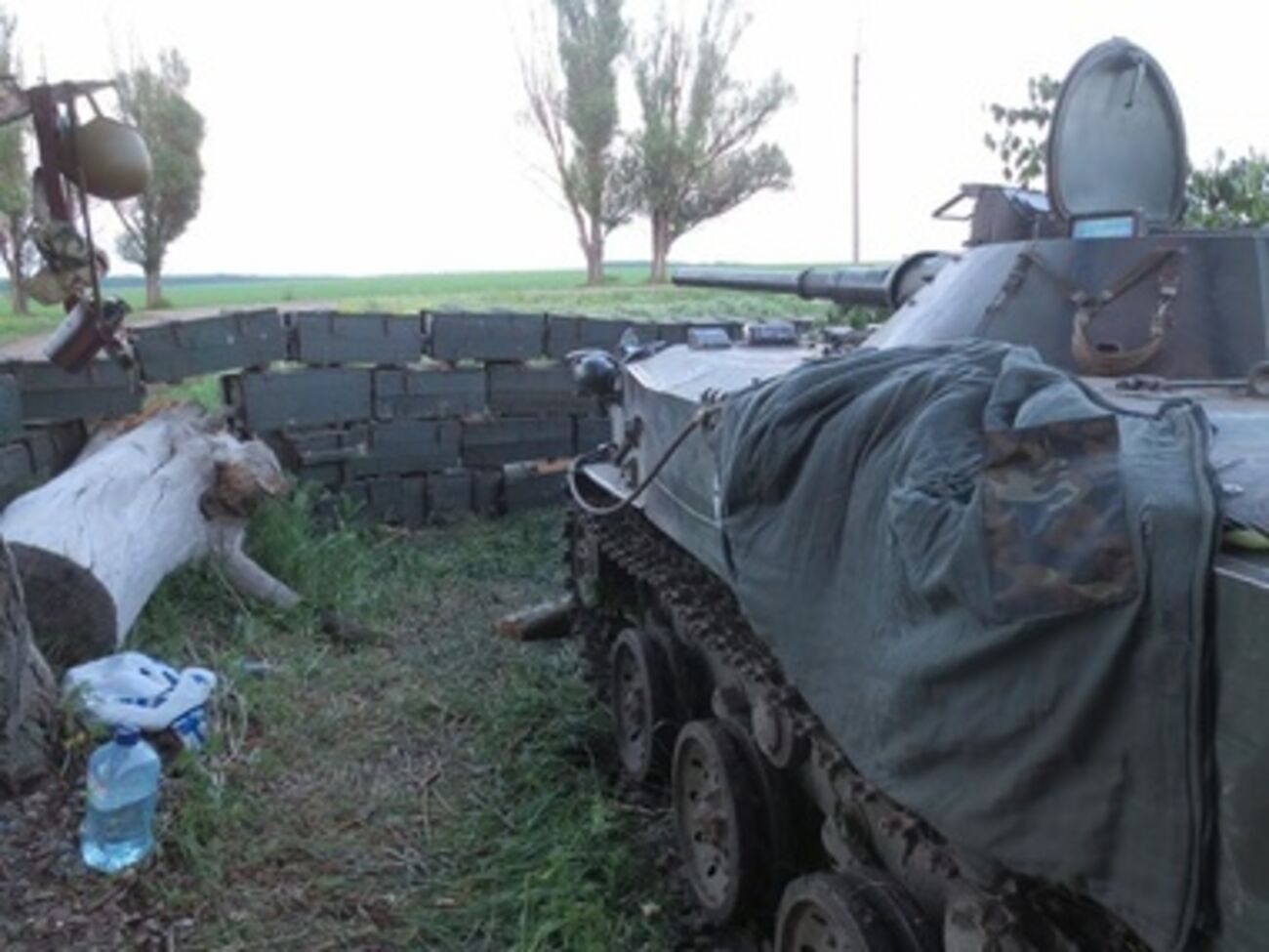 Оружие террористов было захвачено во время штурма одной из крымских частей