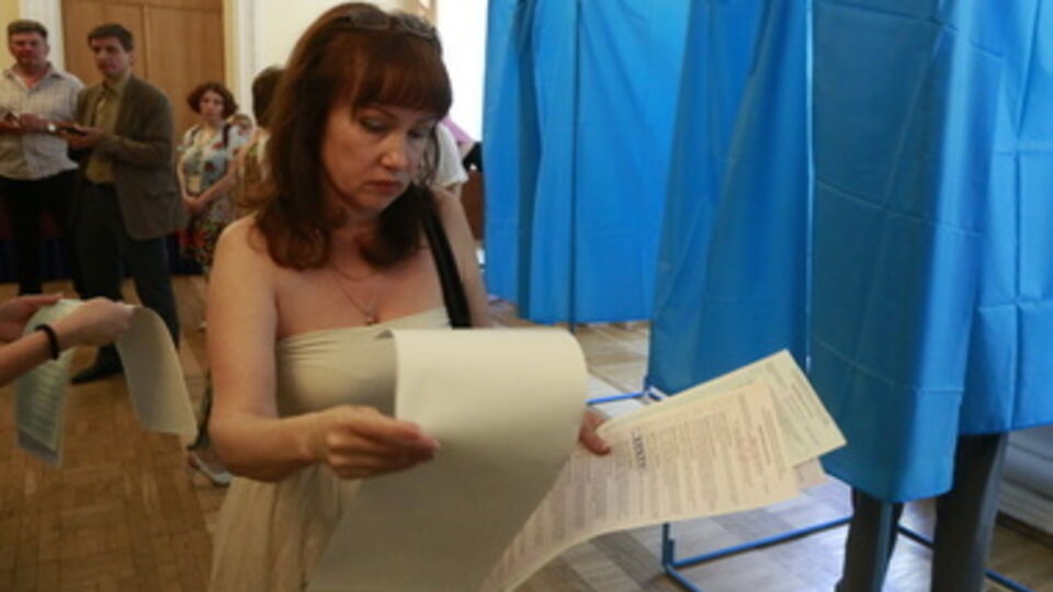 В семи крупных городах Украины прошли выборы городских голов