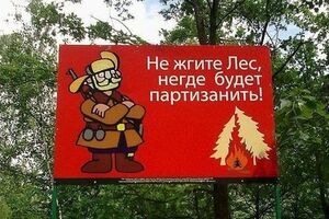 В зоне риска весенних лесных пожаров находятся южные и восточные регионы Украины