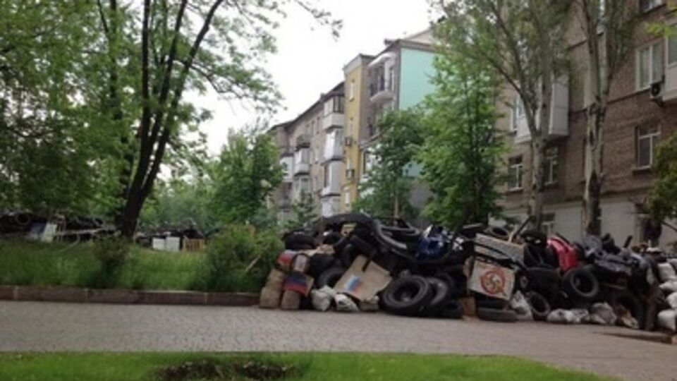 С 26 мая в Донецке идут столкновения между украинской армией и ополчением сепаратистов