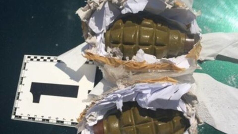 Гранаты передавали по почте