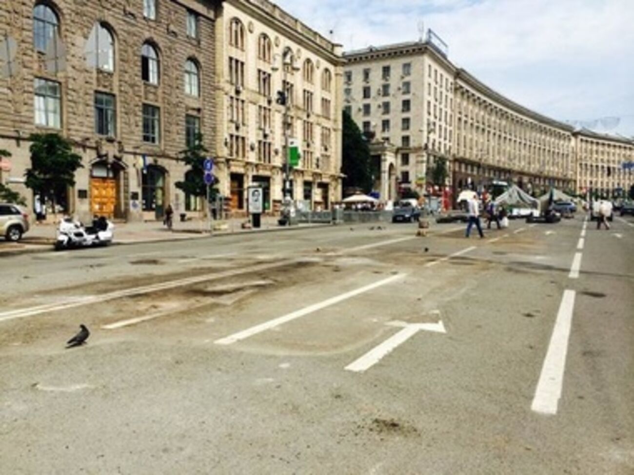 Винницкие сотни собрали свои палатки