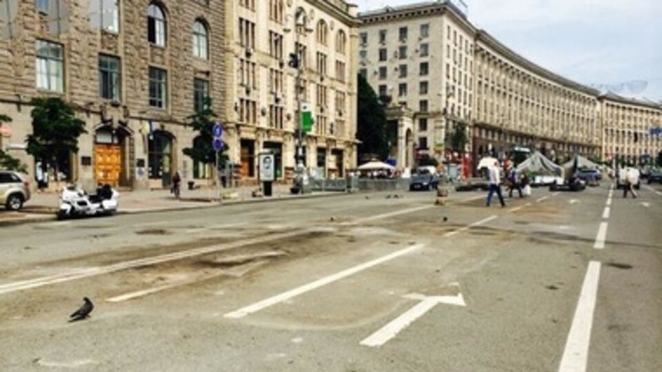 Винницкие сотни собрали свои палатки